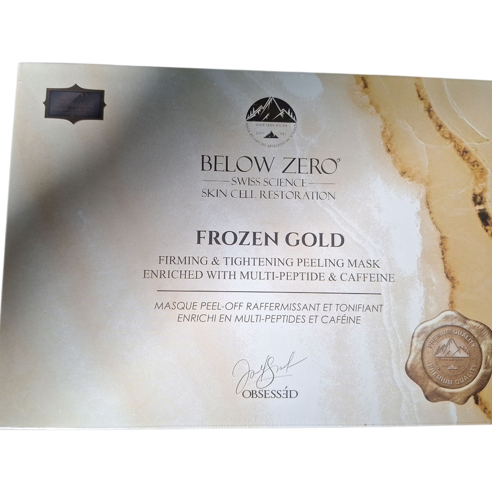 Below Zero Frozen Gold Peeling Mask